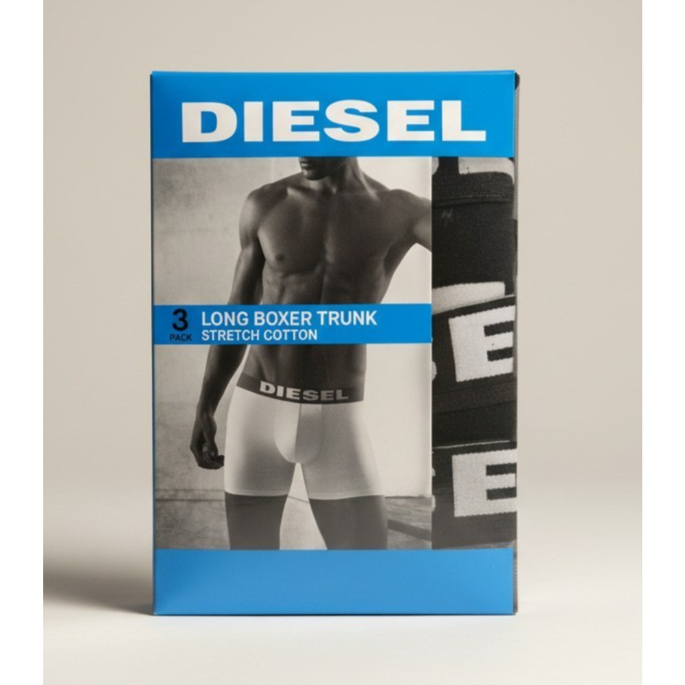 Diesel Men's 3Pack Trunk Boxers Size M